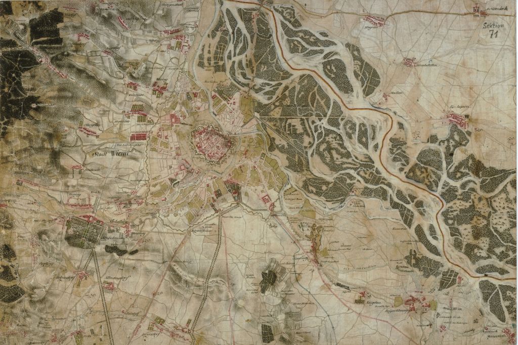 Josephinische Landesaufnahme Wien um 1790